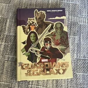 Marvel Guardians of the Galaxy Illustrated Hardcover - Gold and Green